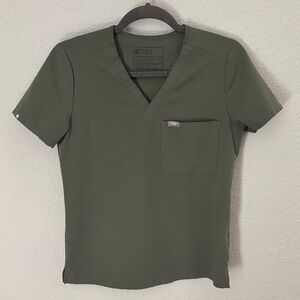 Figs Women’s Olive Short Sleeve Tee